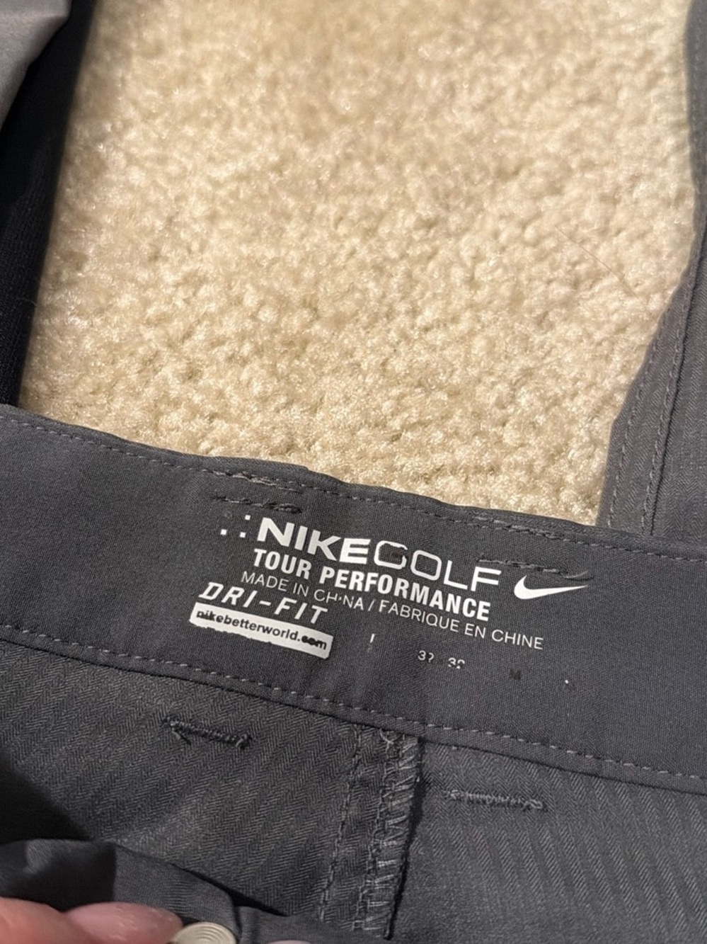 Nike Golf Tour Performance Dri-FIT Gray Golf Pants Men’s 32 - Picture 7 of 7